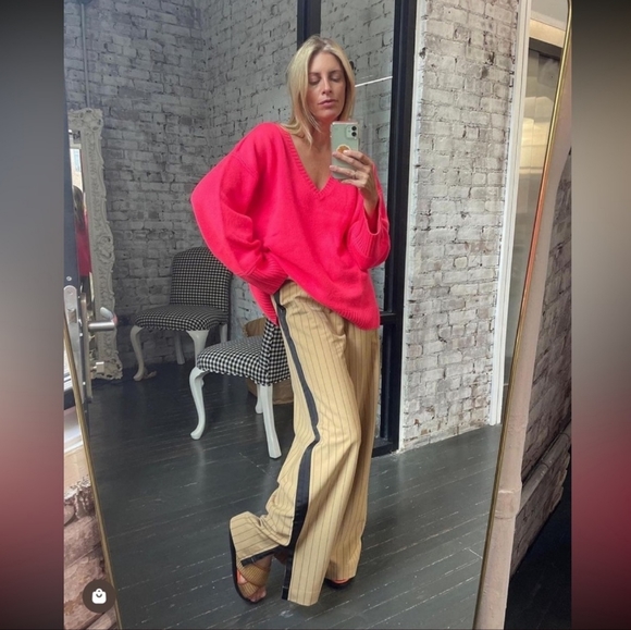 La Ligne for Target Side Stripe Wide Leg Trousers Size 2X - Picture 4 of 15